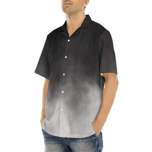 White Smoke Hawaiian Shirt - Image 3