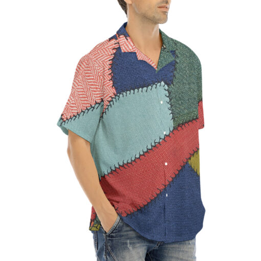 Patchwork Hawaiian Shirt - Image 2