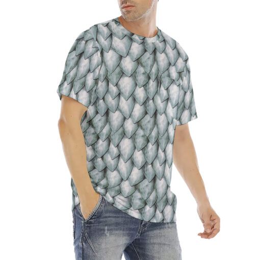 Dragon Scales Men's T-Shirt - Image 3