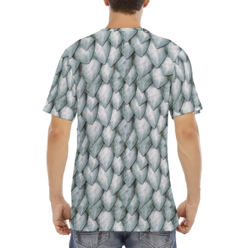 Dragon Scales Men's T-Shirt - Image 4