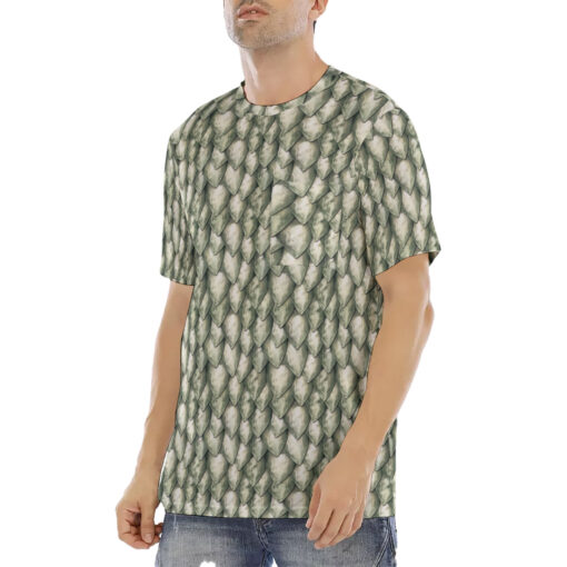 Dragon Scales Men's T-Shirt - Image 2