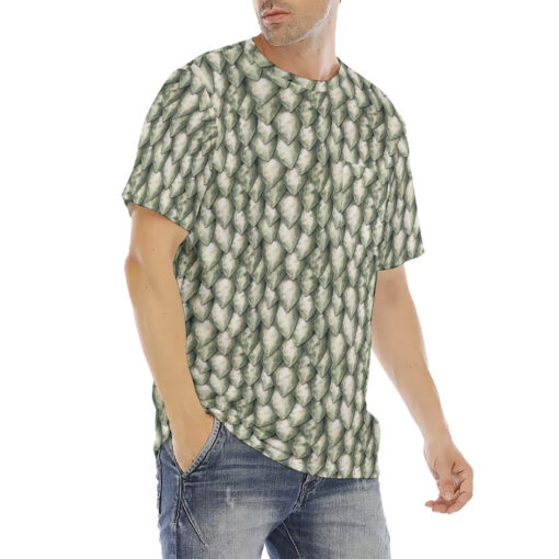 Dragon Scales Men's T-Shirt - Image 3