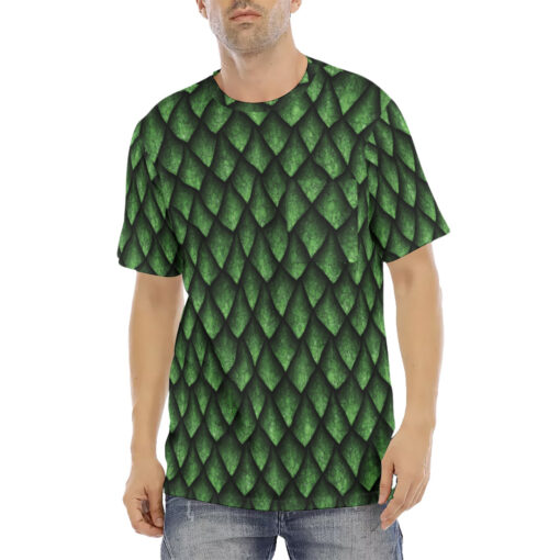 Green Dragon Scales Men's T-Shirt