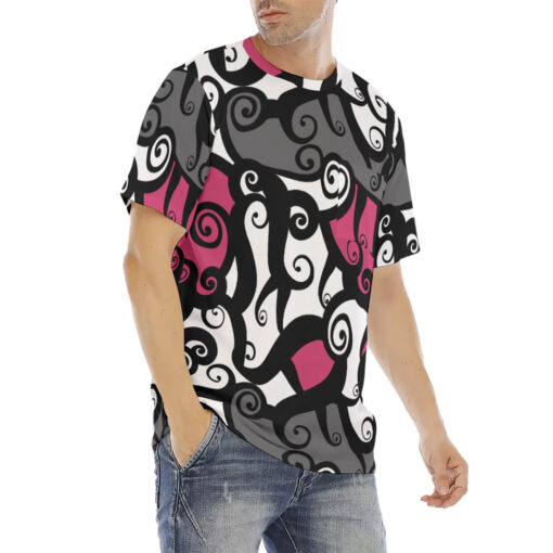 Abstract Fantasy Men's T-Shirt - Image 3