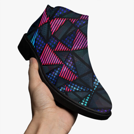 Spectrum Color Triangle Fashion Boots - Image 3