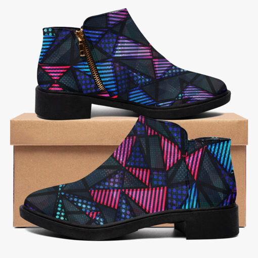 Spectrum Color Triangle Fashion Boots - Image 2