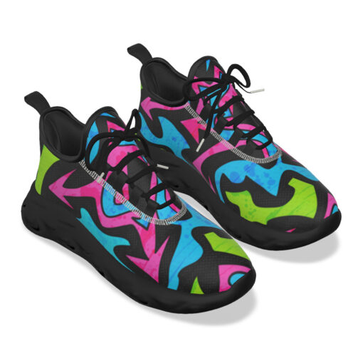 Grunge Graffiti Sports Shoes - Image 5