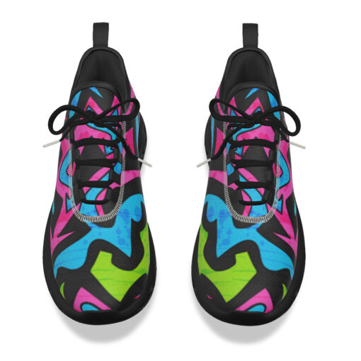 Grunge Graffiti Sports Shoes - Image 4