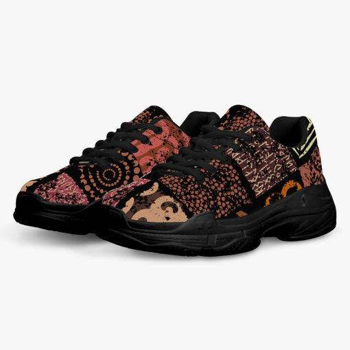 Ethnic Grunge Pattern Running Shoes - Image 2