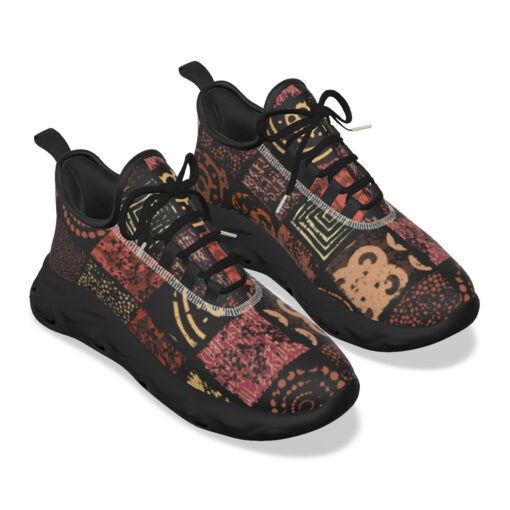 Ethnic Grunge Pattern Sports Shoes - Image 5