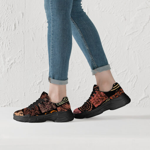 Ethnic Grunge Pattern Running Shoes - Image 7