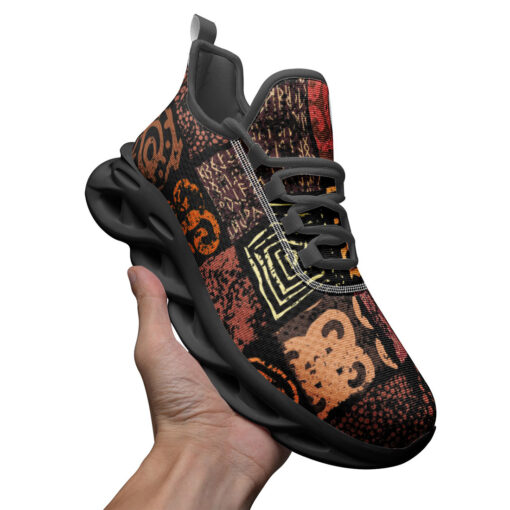 Ethnic Grunge Pattern Sports Shoes - Image 3