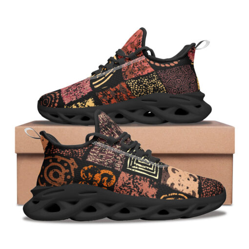 Ethnic Grunge Pattern Sports Shoes - Image 2