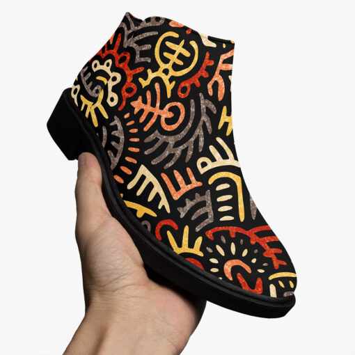 Ethnic African Tribal Fashion Boots - Image 3