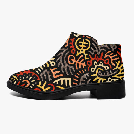 Ethnic African Tribal Fashion Boots - Image 4