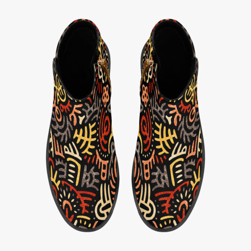 Ethnic African Tribal Fashion Boots - Image 7