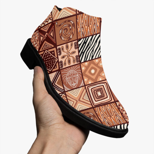 Ethnic Patchwork African Fashion Boots - Image 3