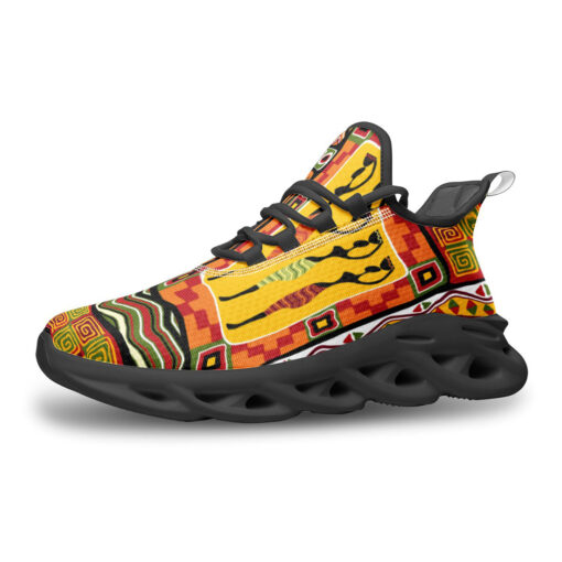 African Ornament Sports Shoes