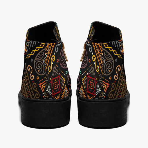 Ethnic Polynesian Ornament Fashion Boots - Image 6