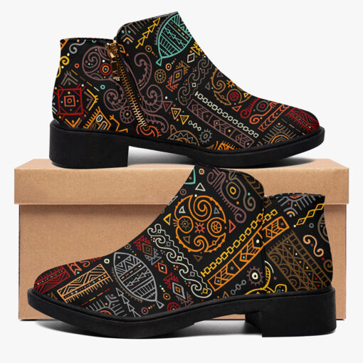 Ethnic Polynesian Ornament Fashion Boots - Image 2