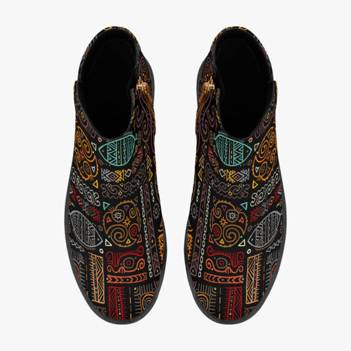 Ethnic Polynesian Ornament Fashion Boots - Image 7