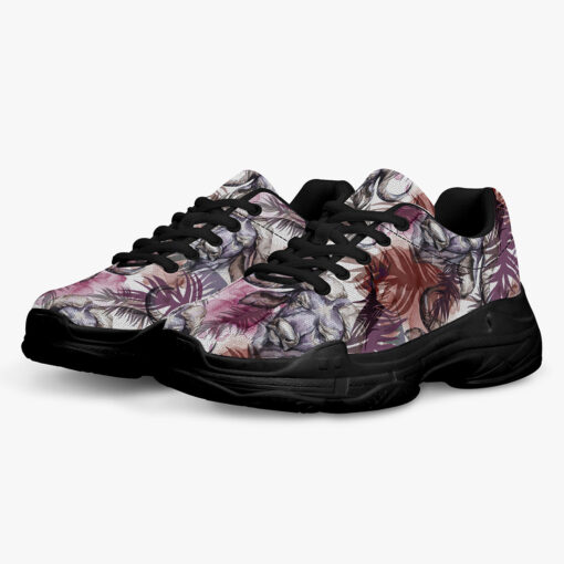 Buffaloes Exotic Tropical Leaves Running Shoes - Image 2