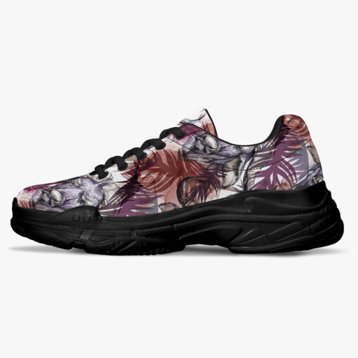 Buffaloes Exotic Tropical Leaves Running Shoes - Image 4