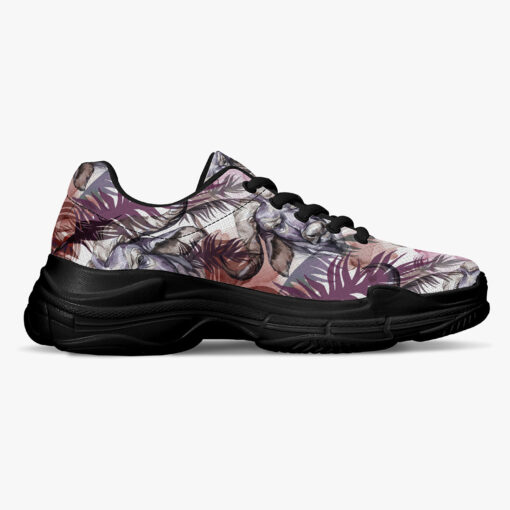 Buffaloes Exotic Tropical Leaves Running Shoes - Image 5