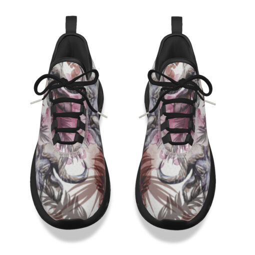 Buffaloes Exotic Tropical Leaves Sports Shoes - Image 4