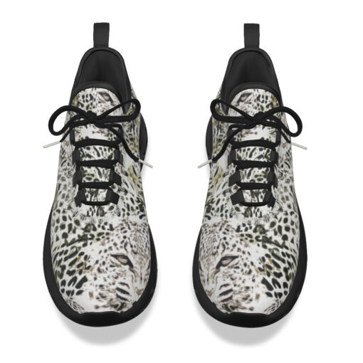 Safari Dreams Grunge Leopard Sports Shoes - Image 4