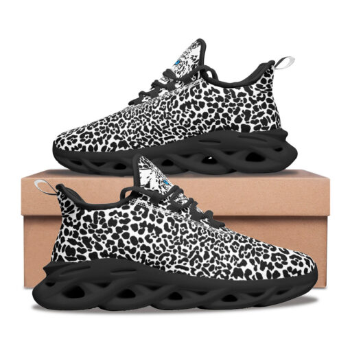 Leopard Art Background Sports Shoes - Image 2