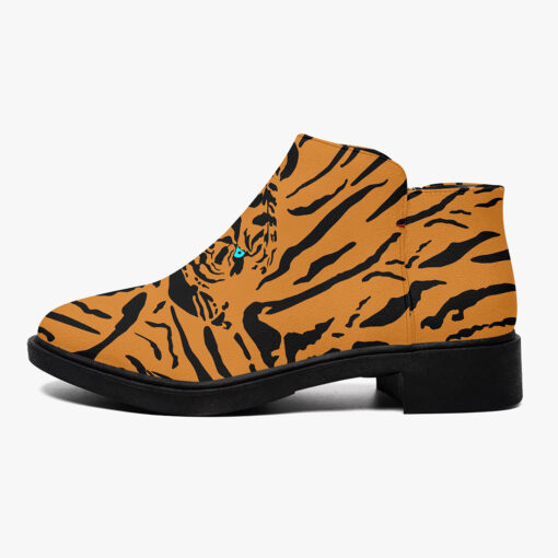 Tiger Art Background Fashion Boots - Image 4