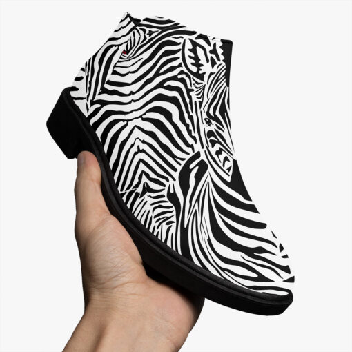 Zebra Art Fashion Boots - Image 3