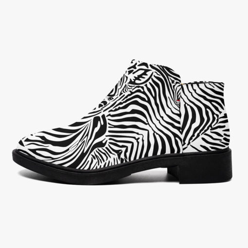 Zebra Art Fashion Boots - Image 4