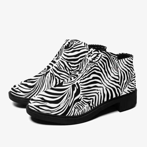 Zebra Art Fashion Boots - Image 5