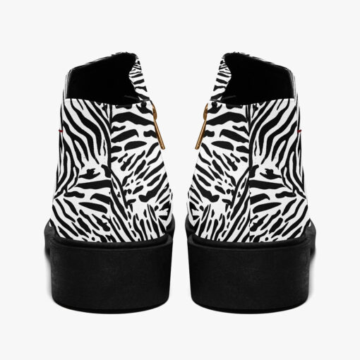 Zebra Art Fashion Boots - Image 6