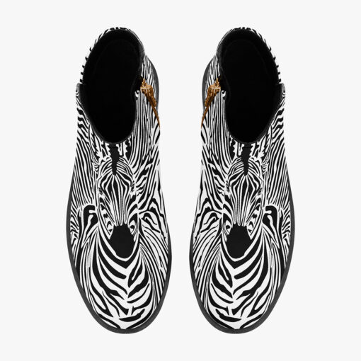 Zebra Art Fashion Boots - Image 7