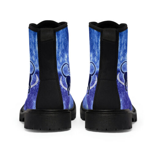 Leo Astrological Zodiac Sign Canvas Boots - Image 5