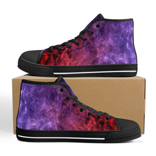 High-Top Shoes Cloud Smoke Violet Blue