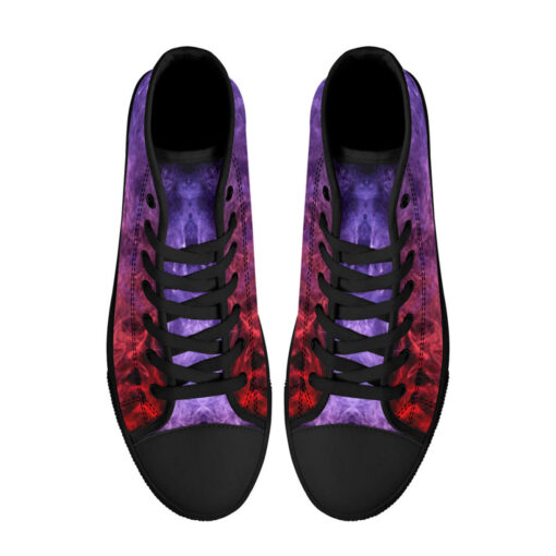 High-Top Shoes Cloud Smoke Violet Blue - Image 3