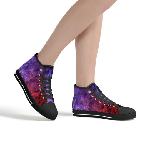 High-Top Shoes Cloud Smoke Violet Blue - Image 7