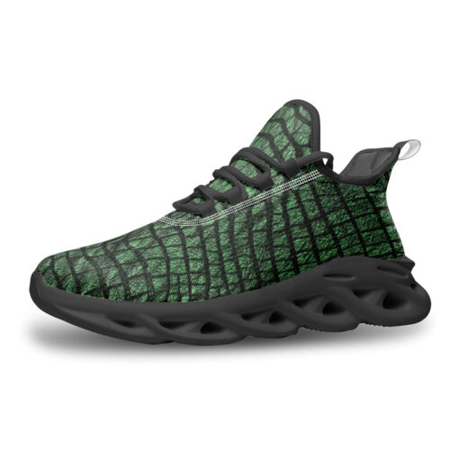 Alligator Print Sports Shoes