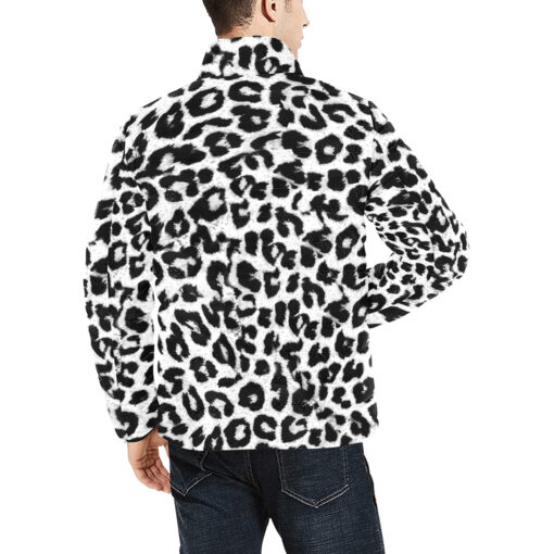 Snow Leopard Men's Padded Jacket - Image 4