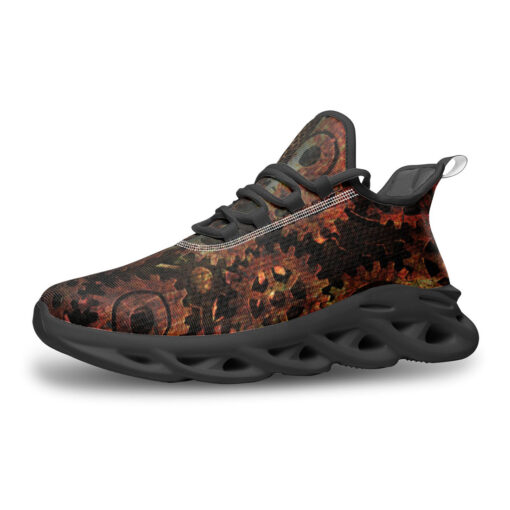 Steampunk Gears Sports Shoes