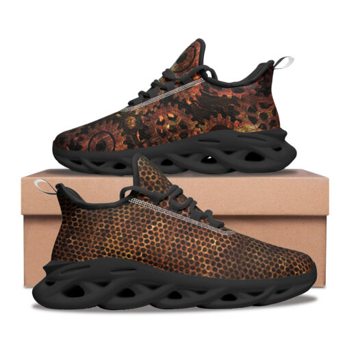 Steampunk Gears Sports Shoes - Image 2