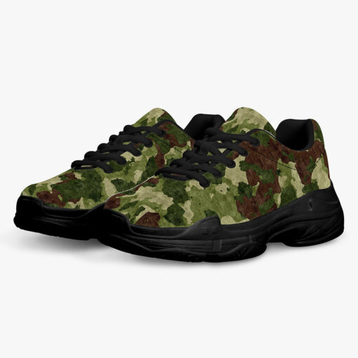 Green Camouflage Running Shoes - Image 2