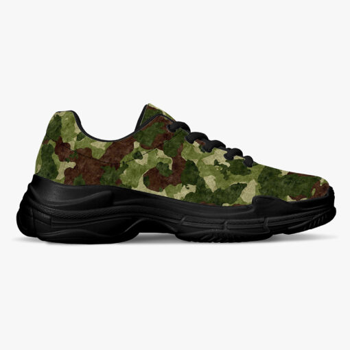 Green Camouflage Running Shoes - Image 5