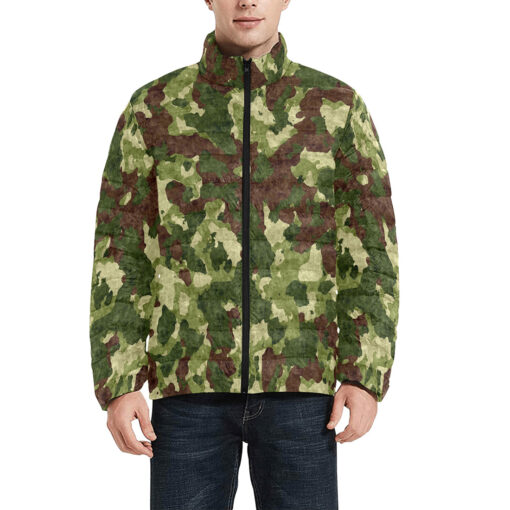 Camouflage Men's Padded Jacket - Image 3