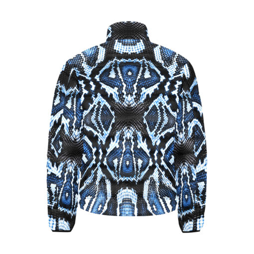 Blue Snake Men's Padded Jacket - Image 2