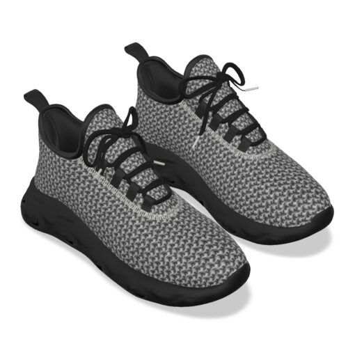 Chainmail Pattern Sports Shoes - Image 5